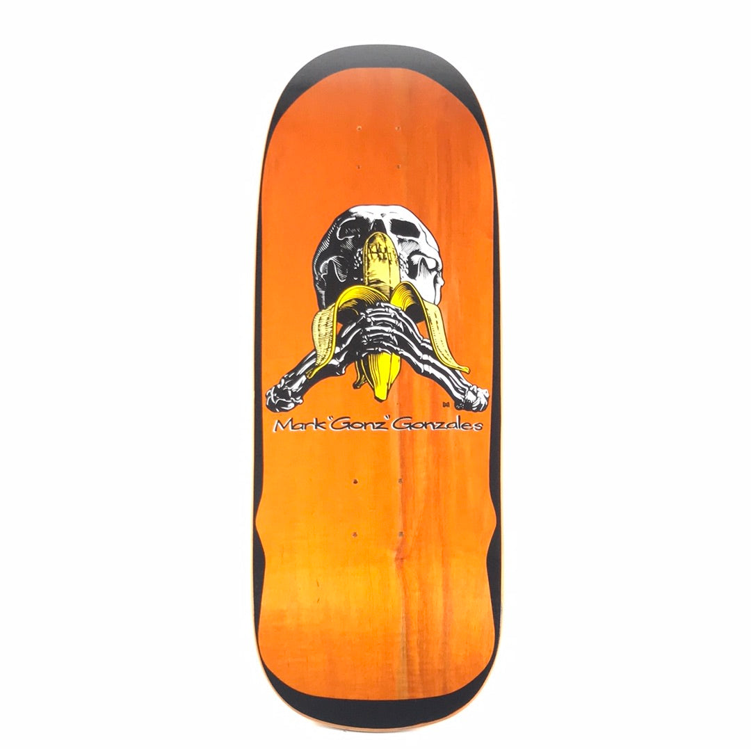 Blind Mark Gonzalez Banana Skull Orange 9.75 Skateboard Deck