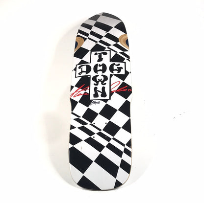 Dogtown Steve Olson SOS Checkered 9.0'' Skateboard Deck