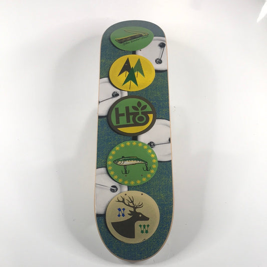 Habitat Silas Baxter Neal Patches Multi 8.0 Skateboard Deck