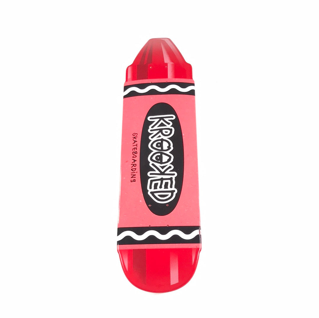 Krooked Red Crayon 7.38 Skateboard Deck