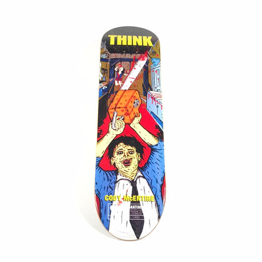 Think Cody McEntire Chainsaw Massacre Multi 8'' Skateboard Deck