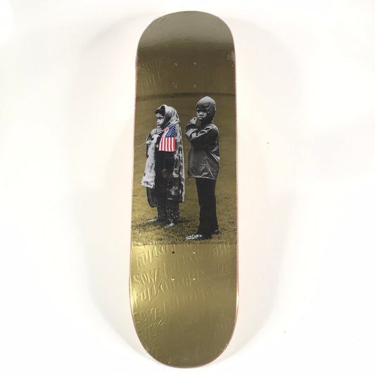 Fucking Awesome Team American Flag Gold 8.5 Skateboard