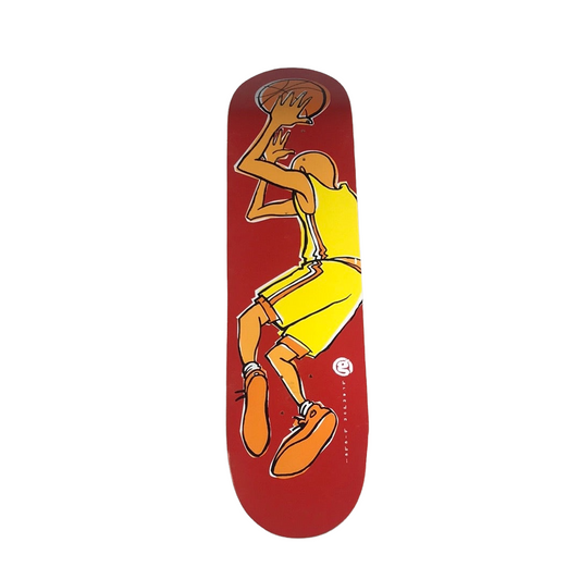 Girl Brandon Biebel B-Ball Red 8‚Äù Skateboard Deck