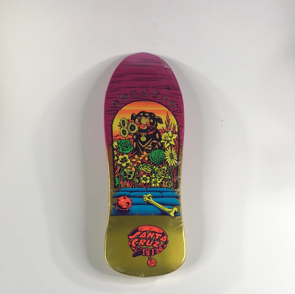 Santa Cruz Eric Dressen Rose デッキ Santa Cruz Dressen Rose Crew Three Shaped Deck Shaped and