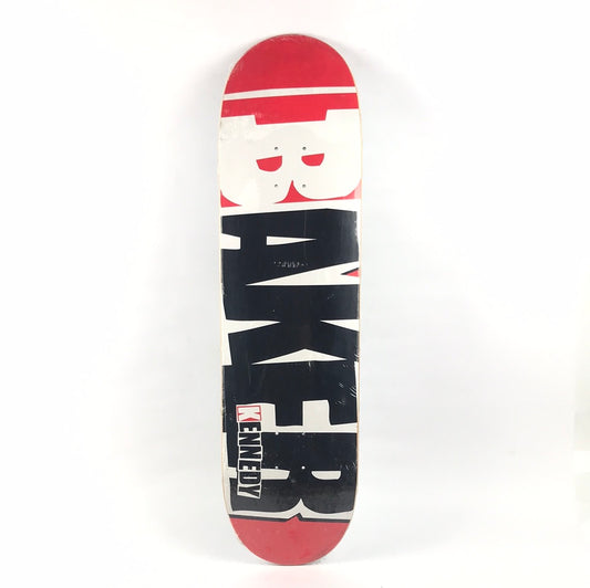 Baker Terry Kennedy Brand Font Red 8.4'' Skateboard Deck