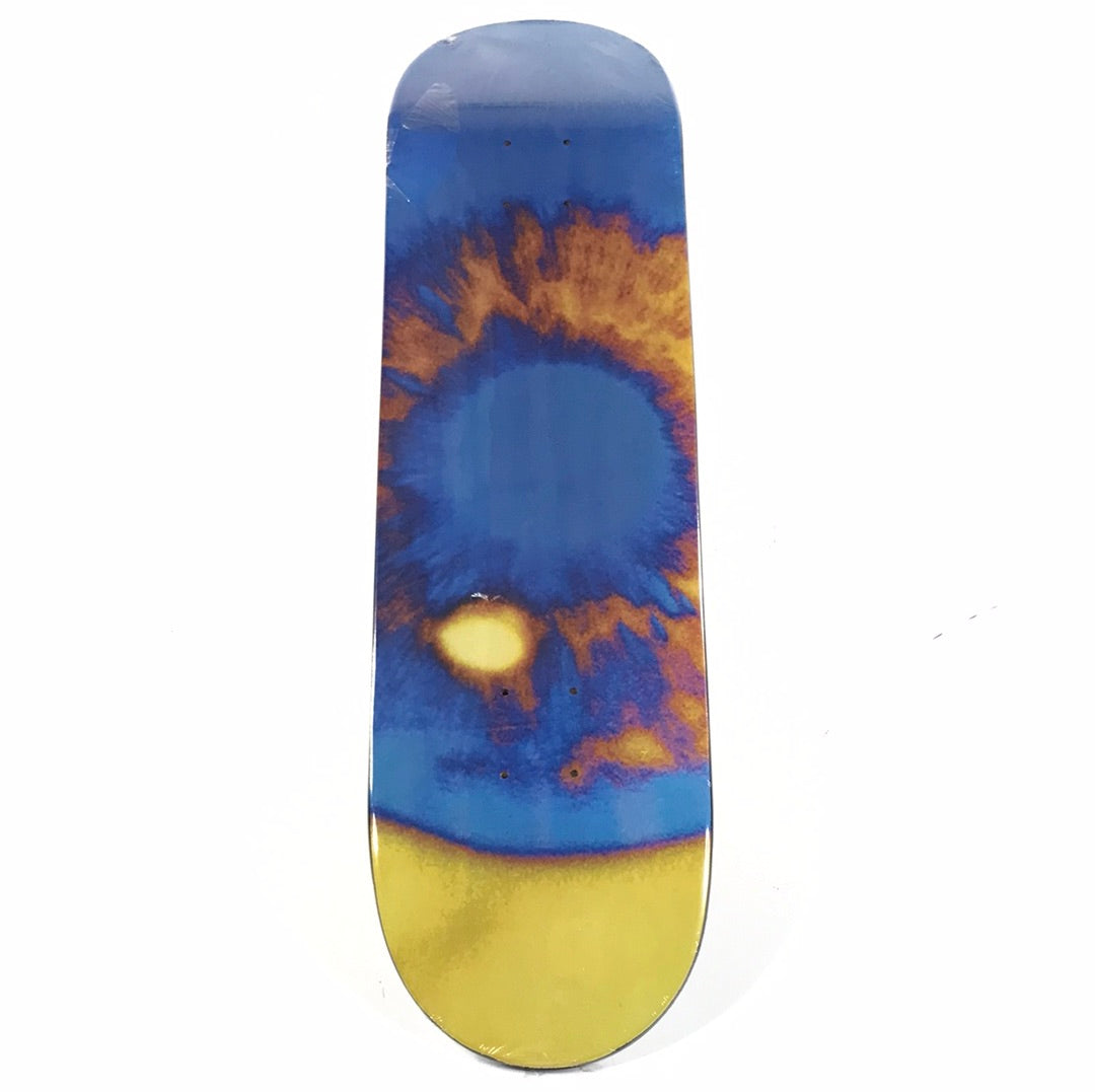 The Hundreds 2001: A Space Odyssey Close Up Eye Blue/Yellow 8.25" Skateboard Deck