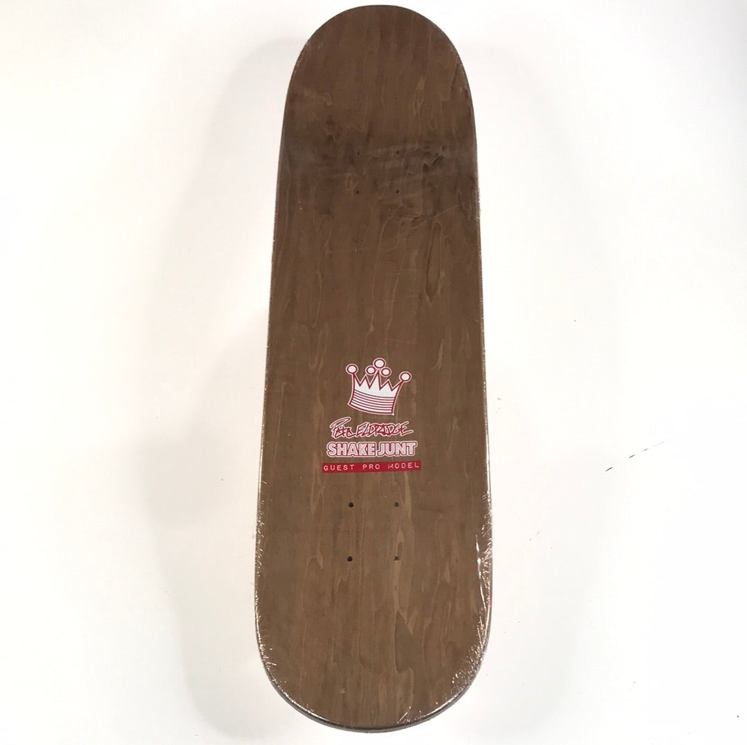 Shake Junt Pete Eldridge Guest Model King Red/White 8.25'' Skateboard Deck