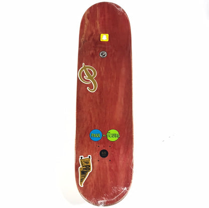 Primitive Paul Rodriguez Paul Rodriguez Vs Scuba Steve Wrassle Multi 8.5'' Vintage NOS Skateboard Deck