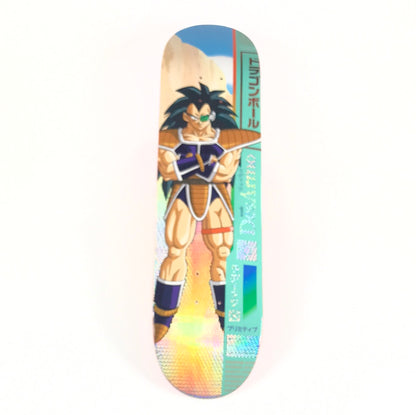 Primitive x Dragon Ball Z  Wade Desarmo Raditz Teal 8.0 Skateboard Deck