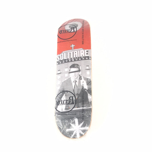 Solitaire Presidential Speech 8.25 Skateboard Deck