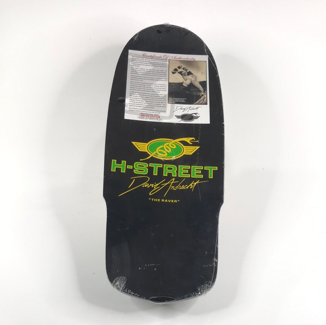 H-Street David Andrecht The Raver Black 11.00 Skateboard Deck