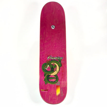 Primitive x Dragon Ball Z  Wade Desarmo Raditz Teal 8.0 Skateboard Deck
