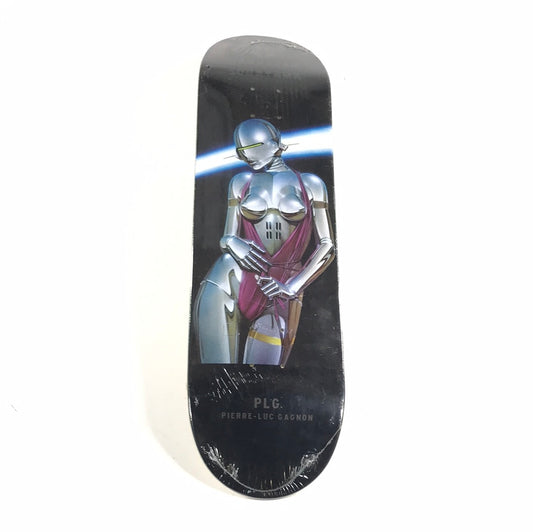 Darkstar x Sorayama PLG Female Robot black 8.25 Skateboards deck