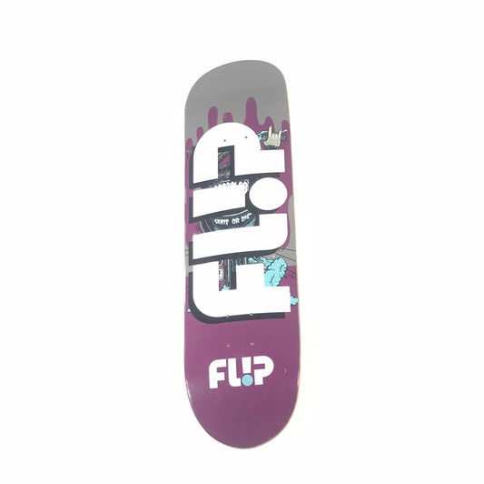 Flip David Gonzalez Motorcycle Screened Over 8.0 Skateboard Deck