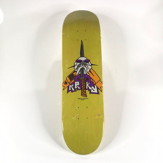 Krooked Guest Boost Yellow 7.9 Skateboard Deck