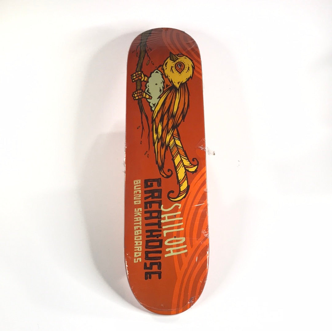 Bueno Shiloh Greathouse Bird Orange 8.0 Skateboard Deck