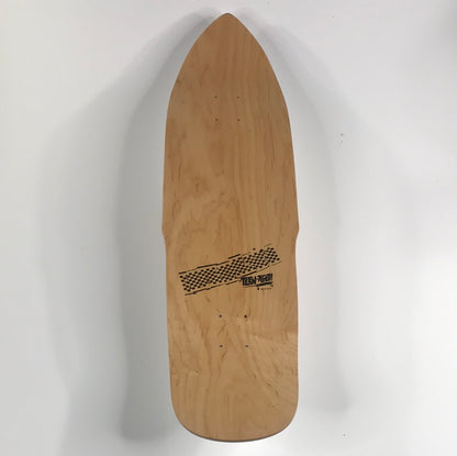 Teen Aged Steve Olson White Skateboard Deck