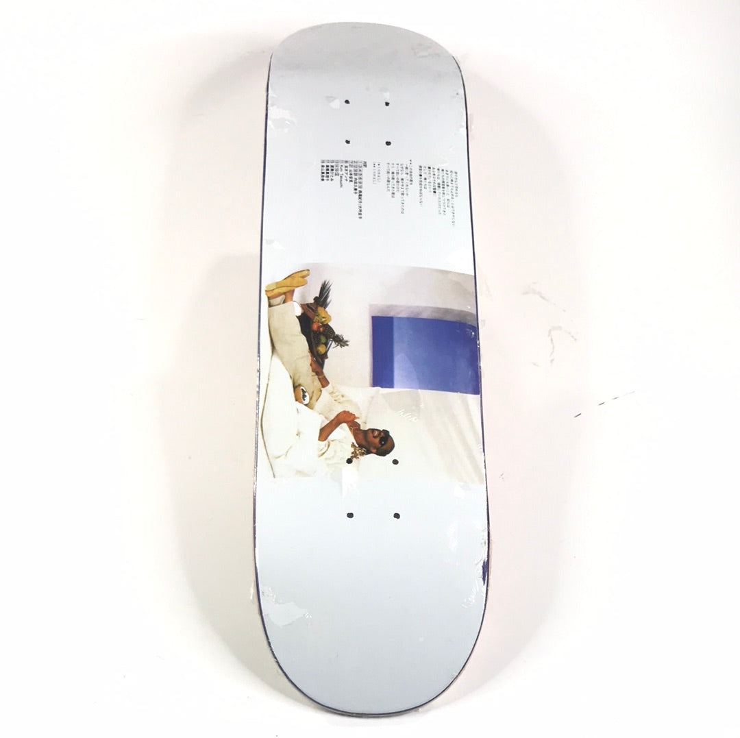 Fucking Awesome Ebossed Stevie Wonder Paradise White 8.25" Deck