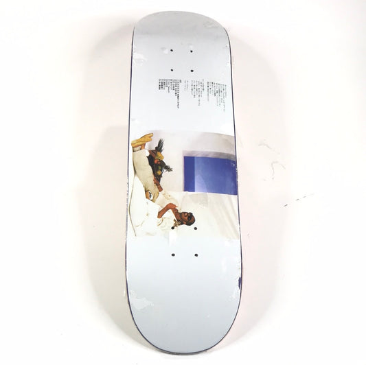 Fucking Awesome Ebossed Stevie Wonder Paradise White 8.25‚Äù Skateboard Deck