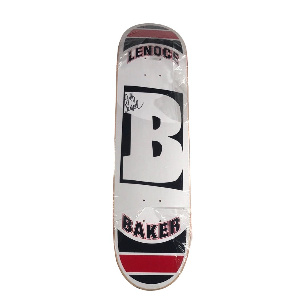 Baker Skateboards - Jeff Lenoce Signed - Pro Skateboard Deck - 7.8
