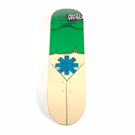 Anti-Hero Andrew Allen Tech Shave Green/Blue 8.125‚Äù Skateboard Deck