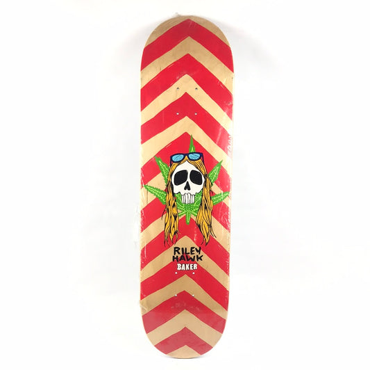 Baker Riley Hawk Pot Skull Multi 8.4'' Skateboard Deck