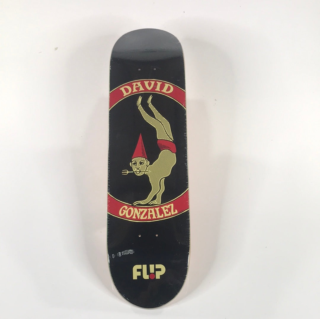 Flip David Gonzalez Weirdo Series Black 8.0 Skateboard Deck