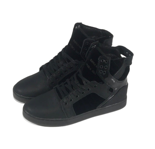 Supra Skytop LX Black/Black/Black Shoes