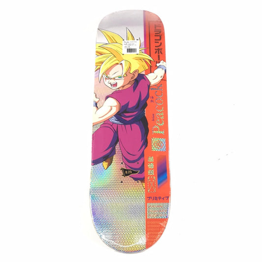 Primitive Brian Peacock Dragon Ball Z Gohan Multi 8.25‚Äù Skateboard Deck