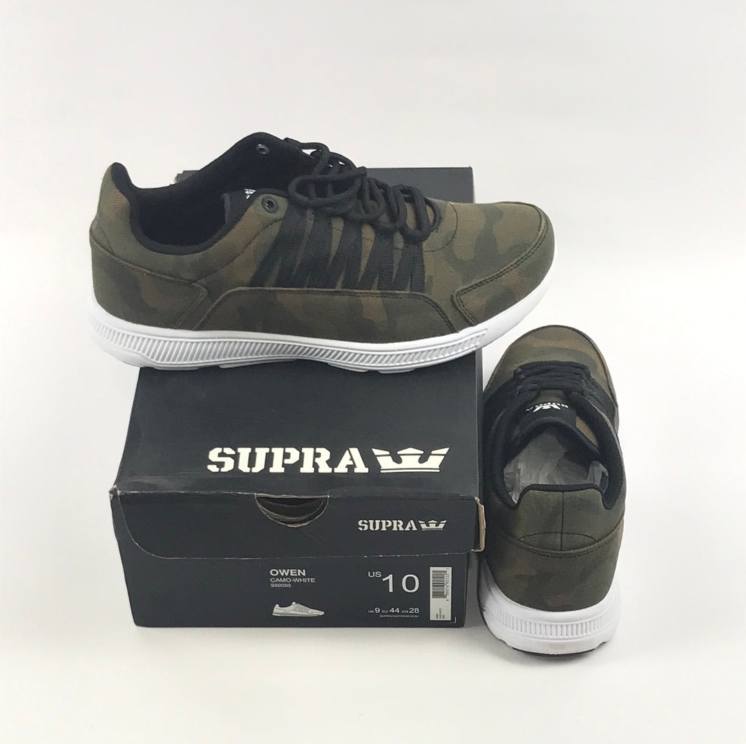 Supra Owen Camo-White US Mens Size 10