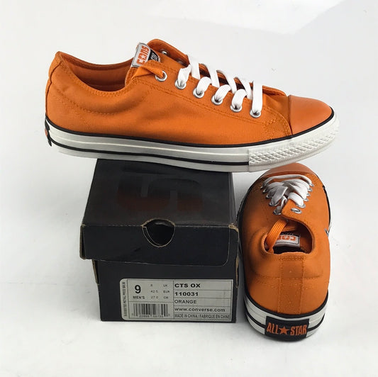 Converse Cons CTS OX Orange 110031 US Mens Size 9