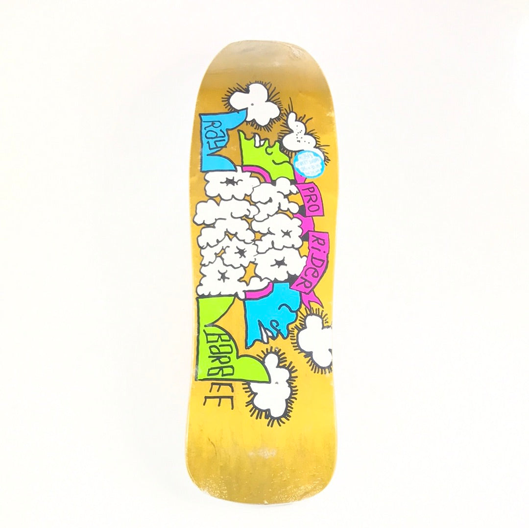 Krooked Ray Barbee Cloud Yellow 9.6 Skateboard deck