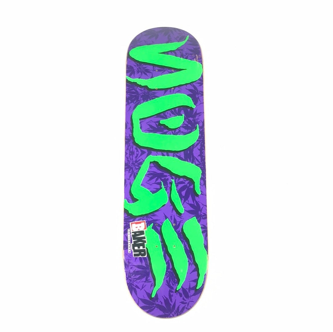 Baker Don 'Nuge' Nguyen Nuge Scratches Purple/Green Skateboard Deck
