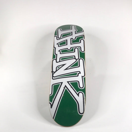 Think Team Letters Green 8.125 Skateboard Deck