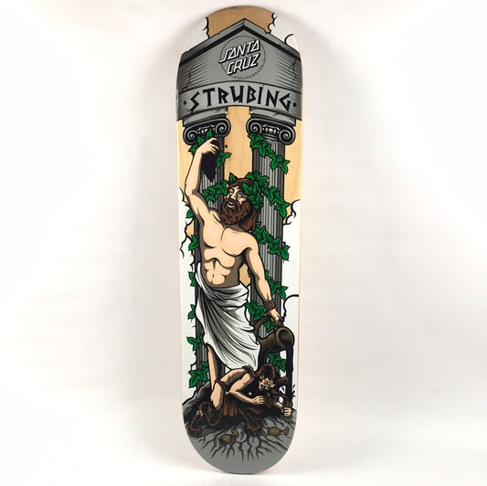 Santa Cruz Justin Strubing Greek God Multi 8.25'' Skateboard Deck