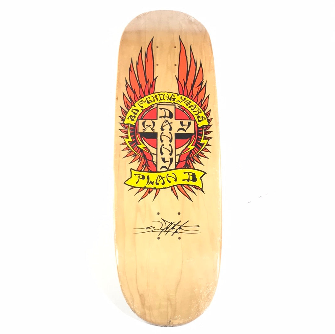 Plan B Danny Way Dogtown Wood Wes Humpston Grain 9'' Skateboard Deck