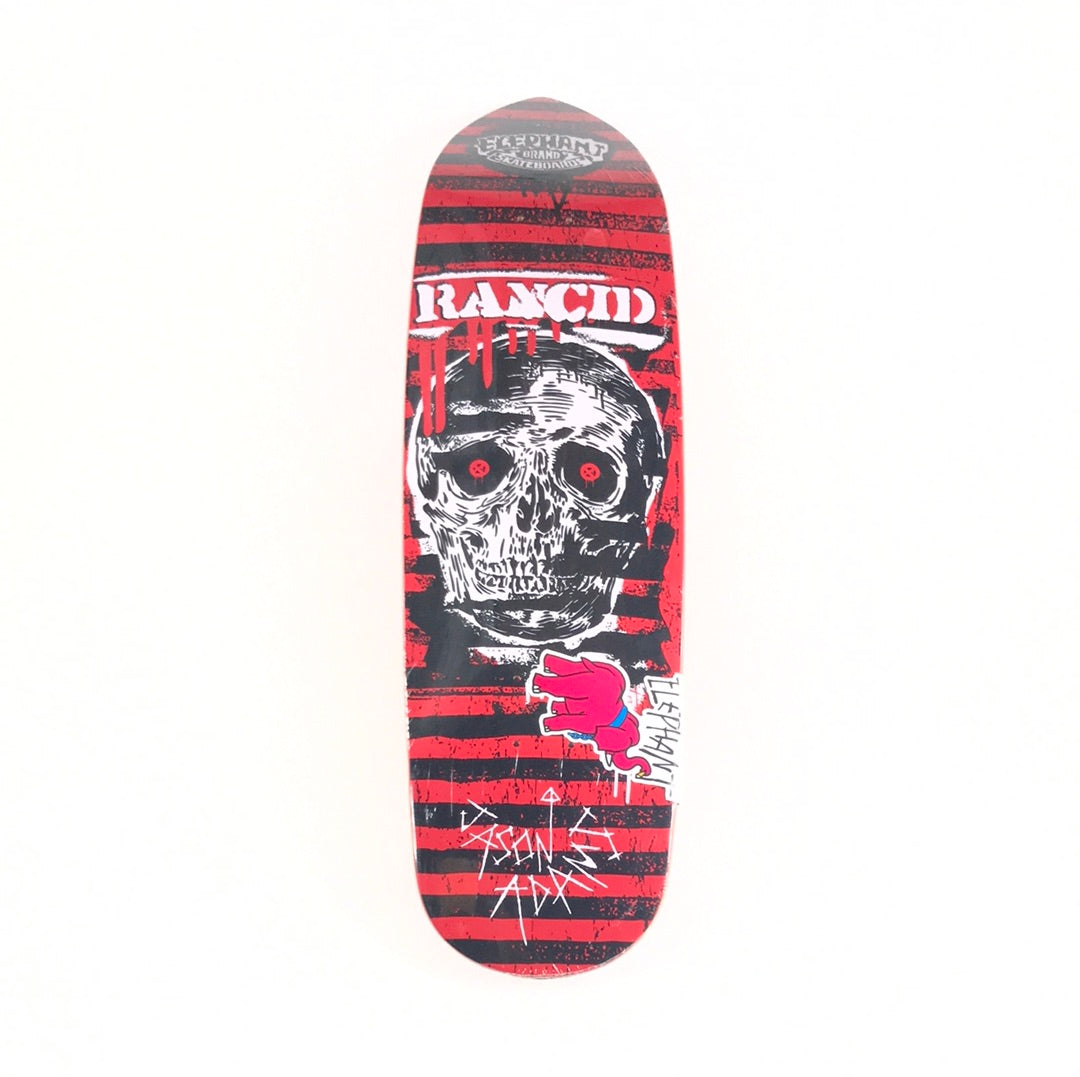 Elephant Jason Adams Rancid Skull Multi 9.0 Skateboard deck