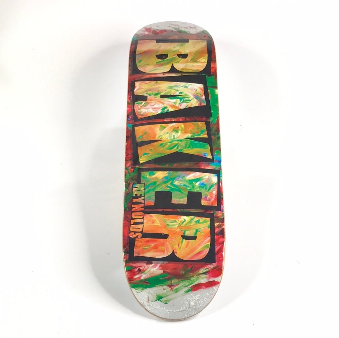 Baker Andrew Reynolds Tie Dye Multi 8.25 Skateboard deck