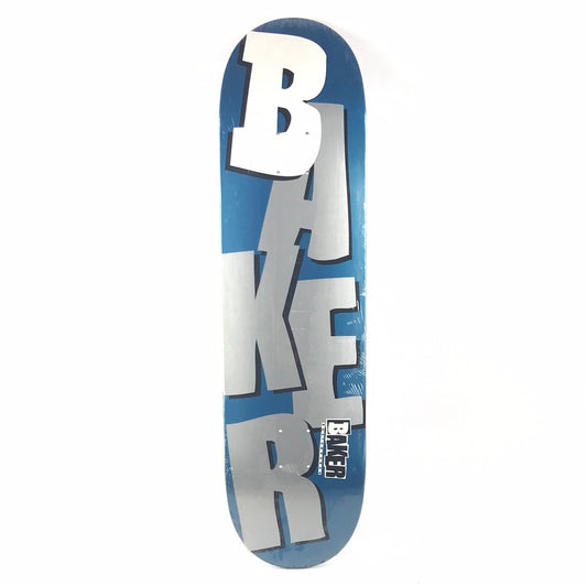 Baker Team Tall Brand Logo Blue/Grey Skateboard Deck
