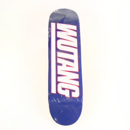 Wu-Tang Clan Box Letters Giants Logo 8.0 Skateboard deck