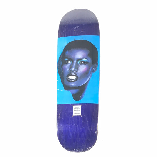 Bianca Chandon Alex Olson Grace Jones Blue 9.0 Skateboard deck