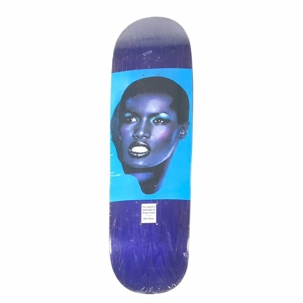 Bianca Chandon Alex Olson Grace Jones Blue 9.0 Skateboard