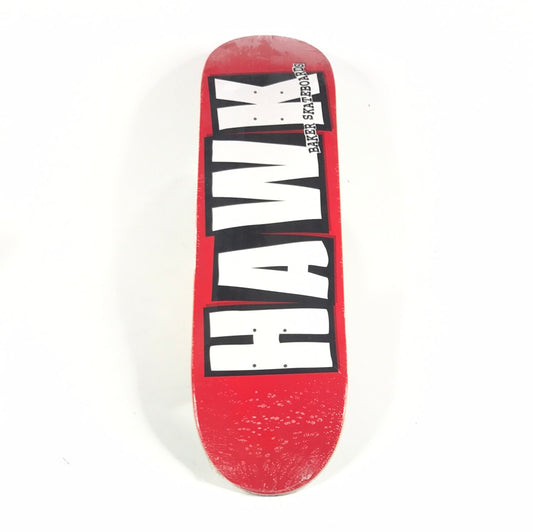 Baker Riley Hawk Baker Lettering Red/White 8.25 Skateboard Deck