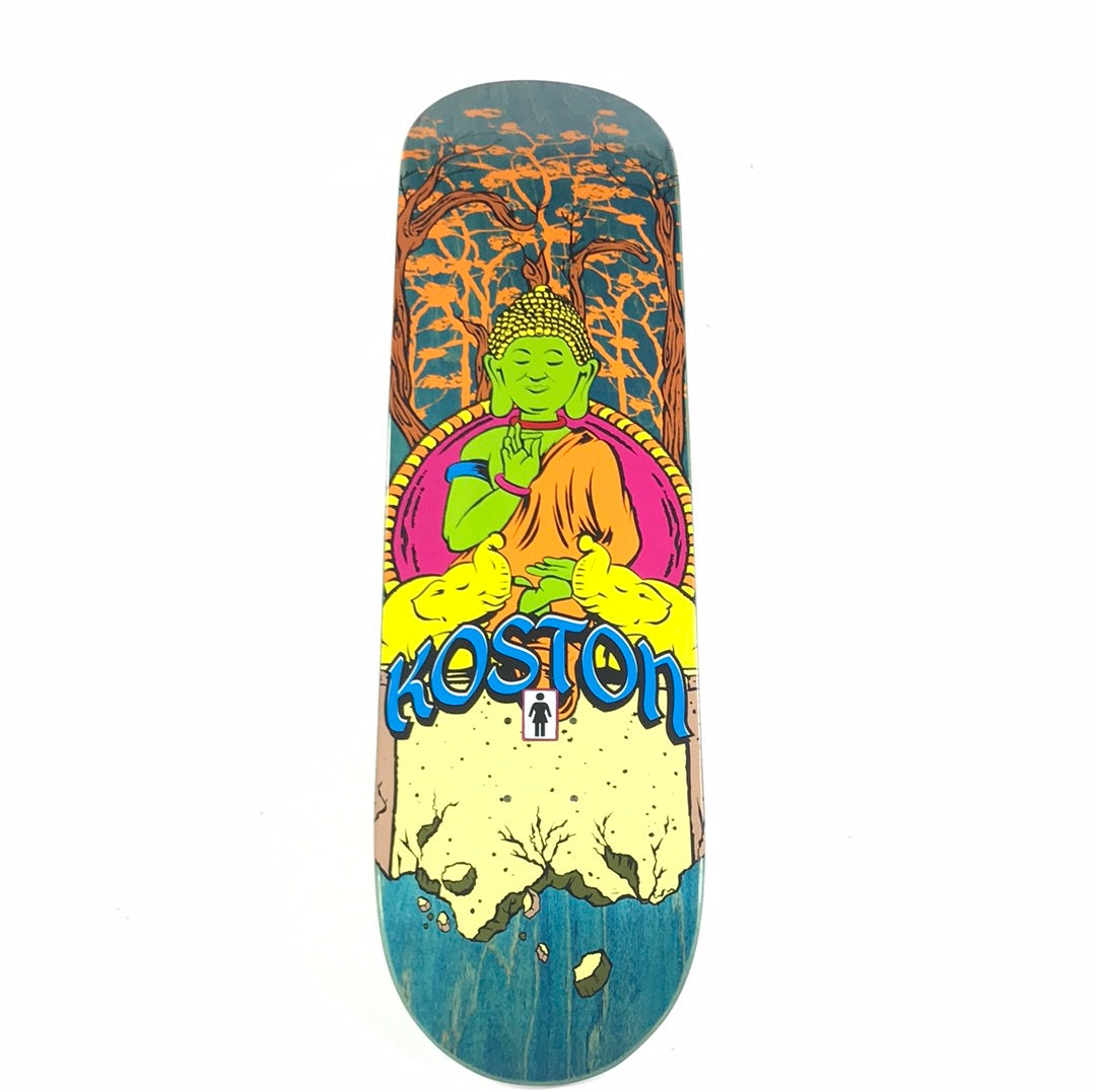 Girl Eric Koston Namaste Multi Color 8.18 Skateboard deck