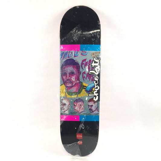 Chocolate Raven Tershy Fades Black 8.5" Skateboard Deck