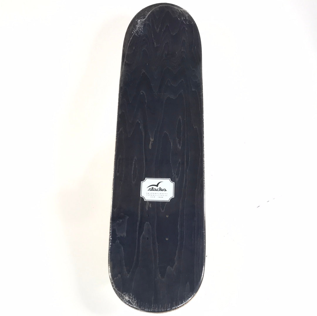 Stacks Reese Forbes Beetles White Size 8" Vintage NOS Deck