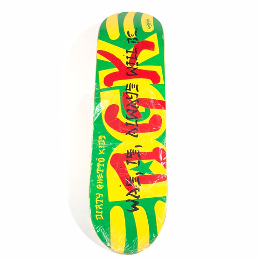 DGK Was, Is, Always Will Be Rasta 8.10‚Äù Skateboard Deck