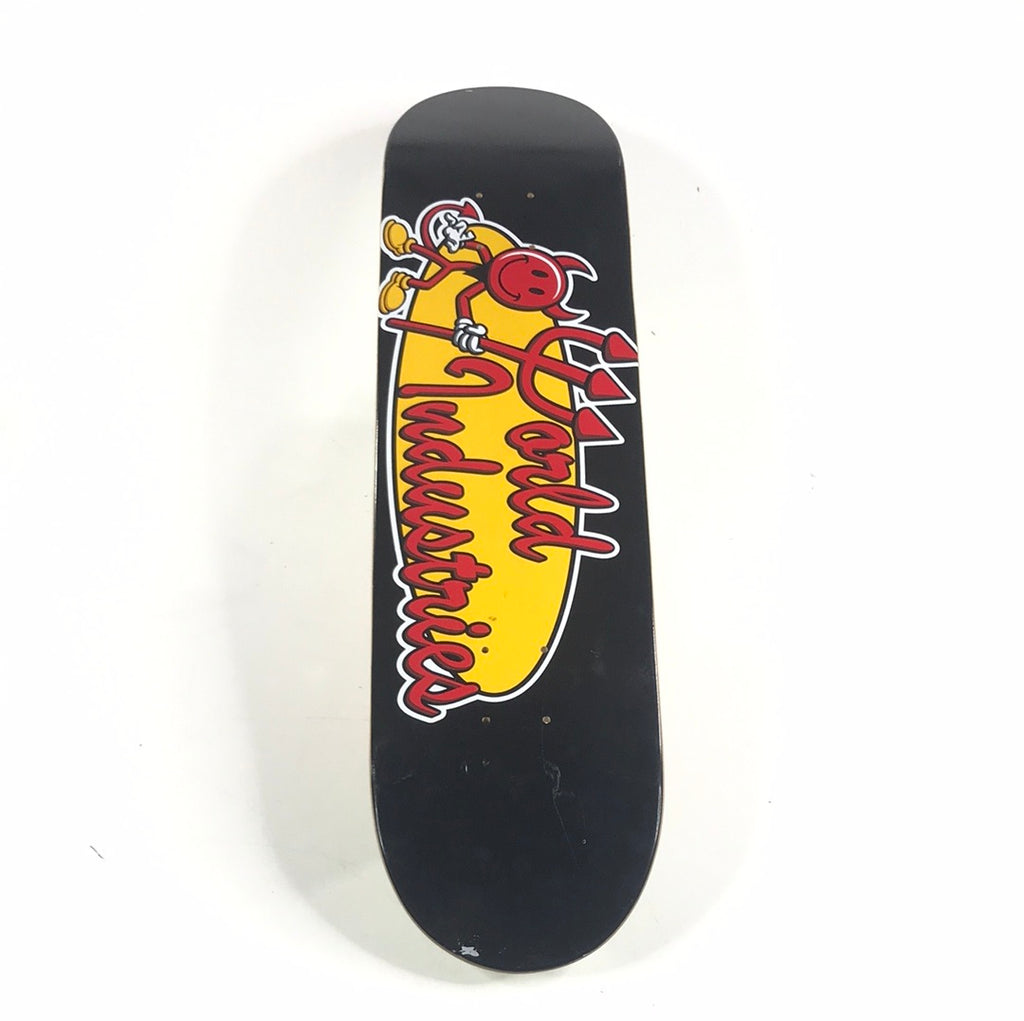 World Industries Devil Logo Black/Yellow/Red 7.9 Deck – western