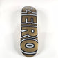 Zero Team Box Letters Gold 8.25 Skateboard Deck