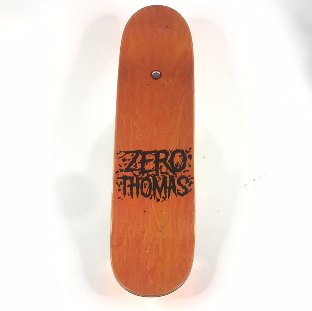 Zero Jamie Thomas Syringe Orange/Green 8.125" Skateboard Deck